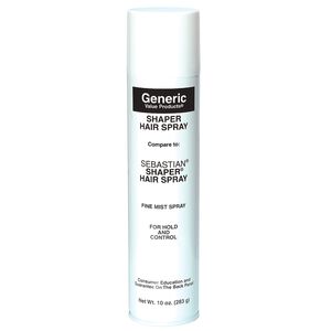 Generic Value Products Shaper Hair Spray Compare To Sebastian Shaper Hair Spray