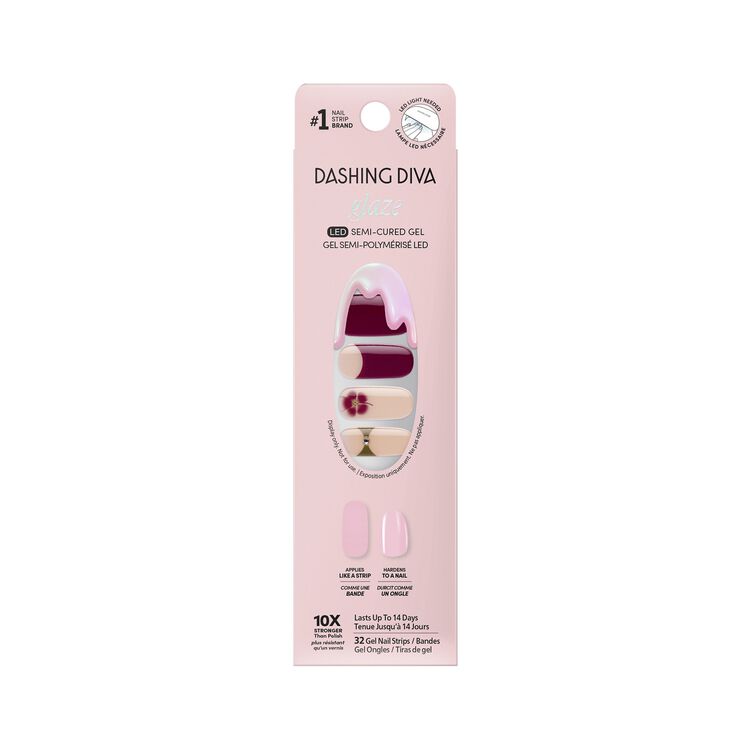 Glaze Art- Decisions Gel Nail Polish Strips