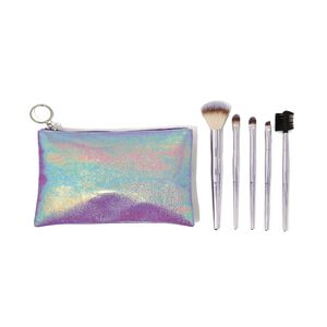 5 Piece Travel Cosmetic Brush Set