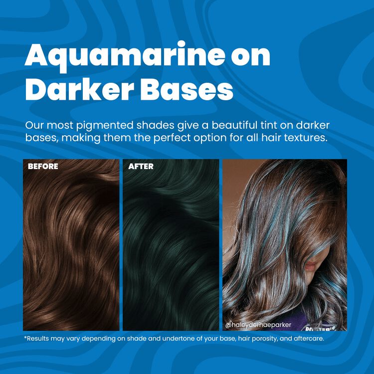 Aquamarine Semi Permanent Hair Color 8 oz.