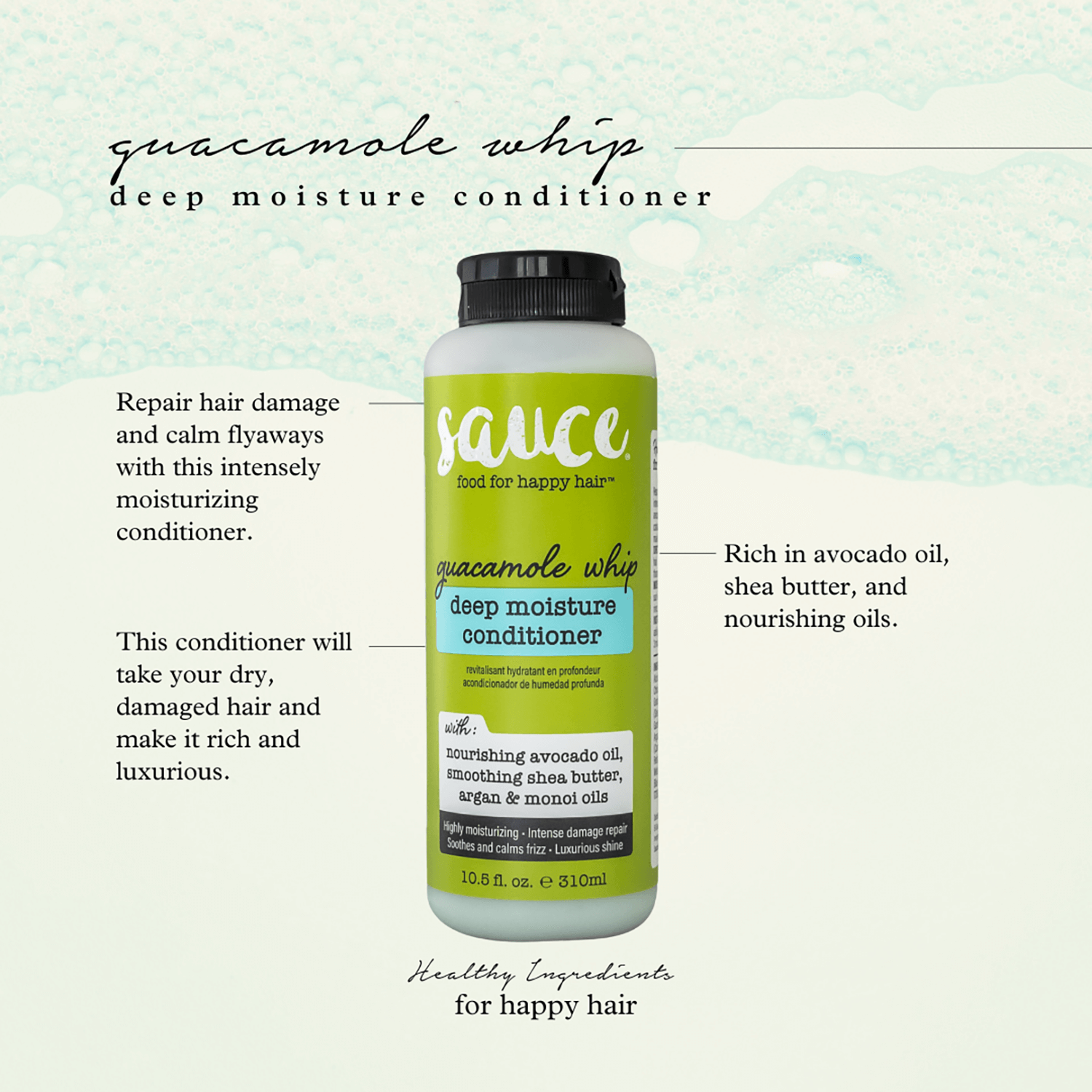 Sauce Beauty Guacamole Whip Conditioner - Thumbnail 3