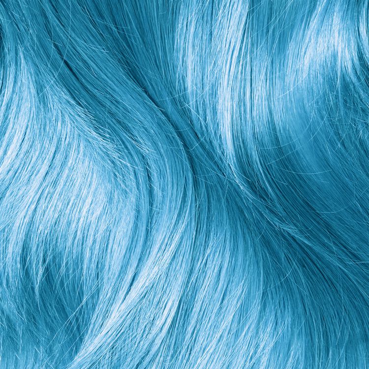 Semi-Permanent Brights Hair Color Cyan