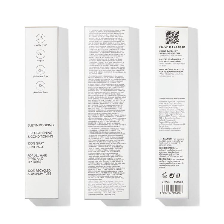 HL-A High Lift Ash Blonde Bonding Permanent Crème Hair Color