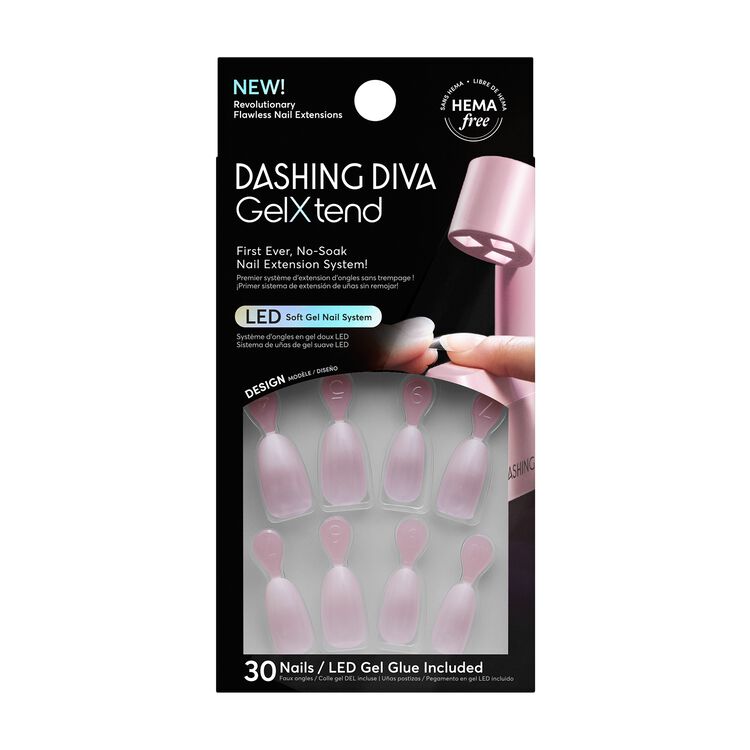 Graceful Girl GelXtend Design Nails