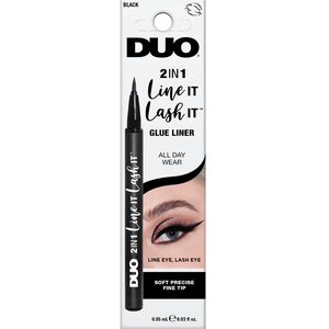 Duo Over & Under Glue Liner Black