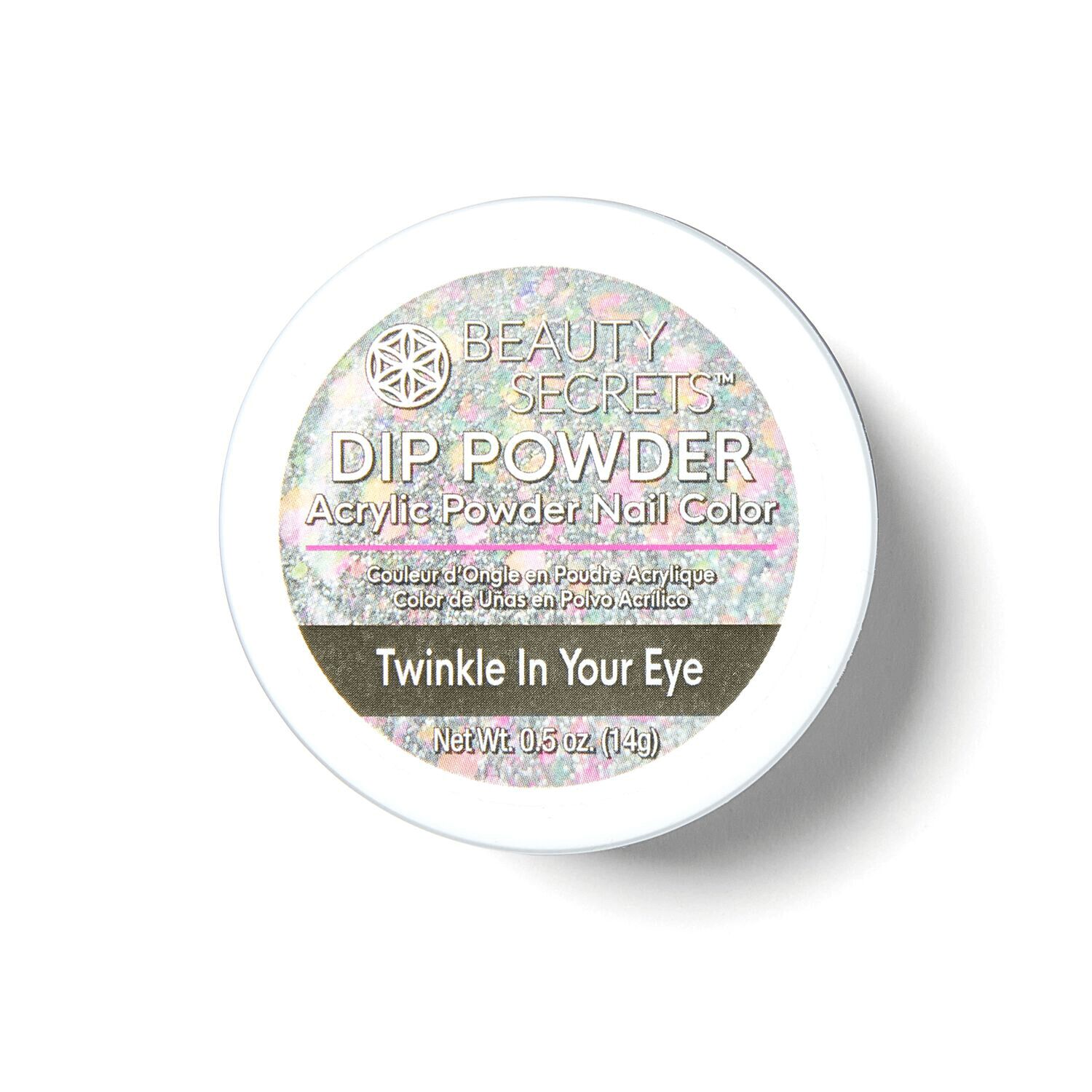 Beauty Secrets Twinkle In Your Eye Chunky Glitter Dip Powder dip