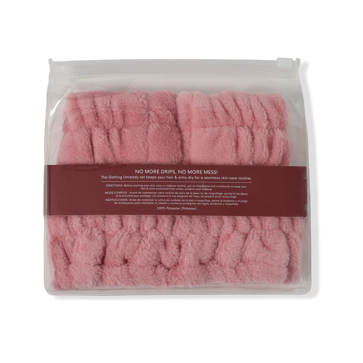 Getting Unready Spa Headband & Wristbands