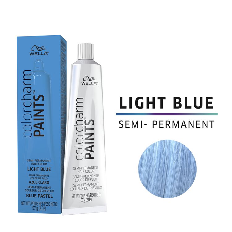 Wella Color Charm Paints Light Blue Semi Permanent Hair Color