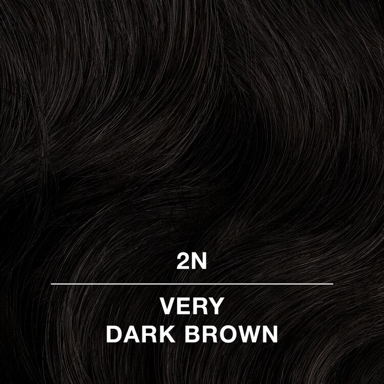 2N Very Dark Brown Permanent Cream Hair Color