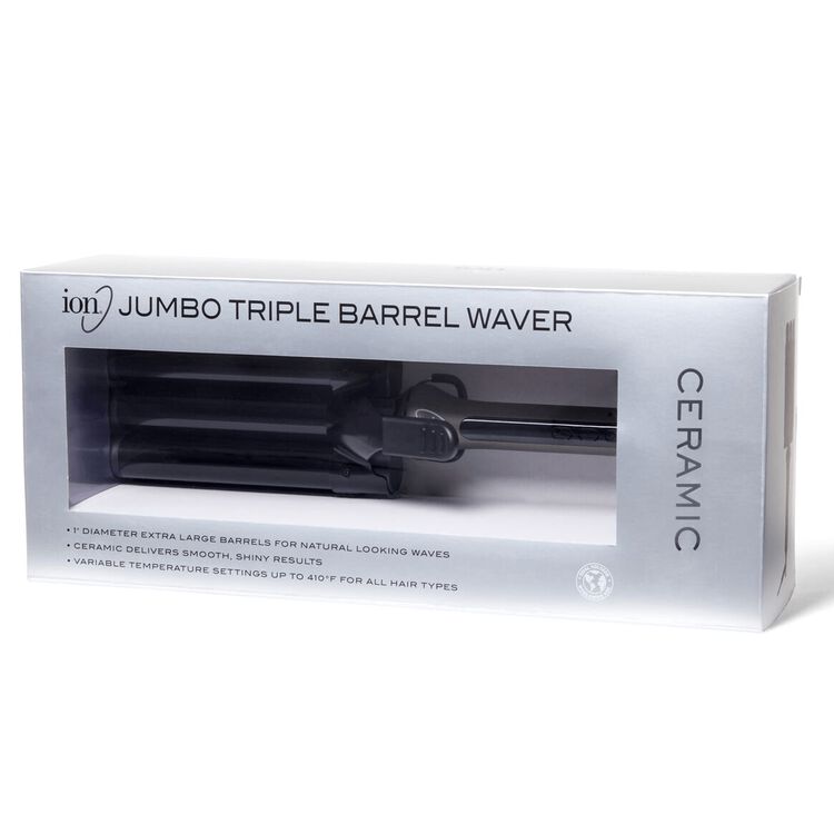Ceramic Jumbo Triple Barrel Waver