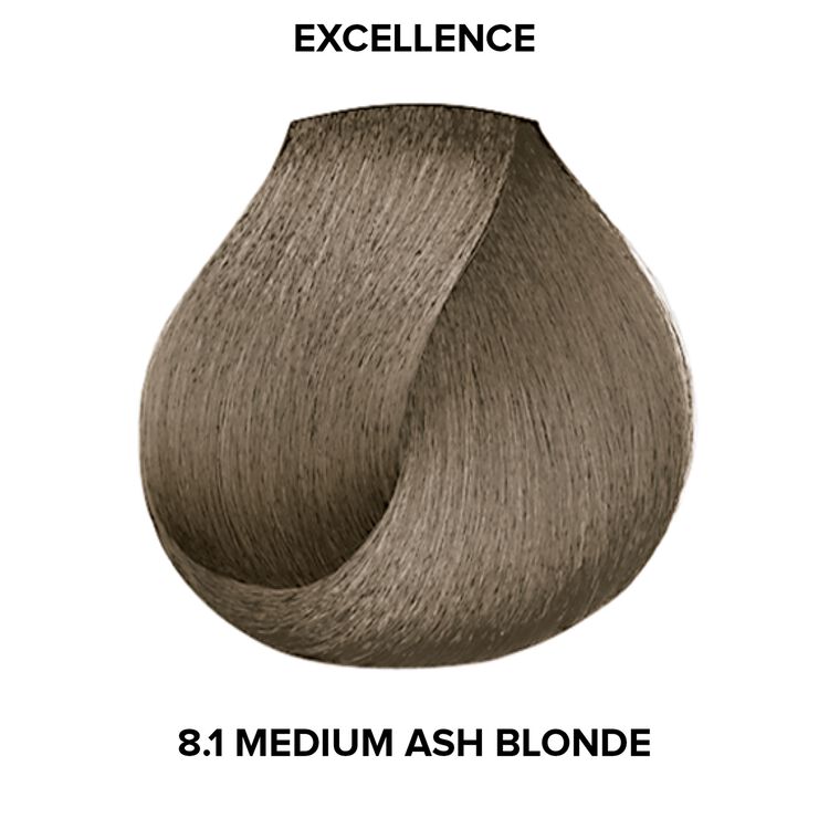 8.1 Medium Ash Blonde Permanent Creme Hair Color