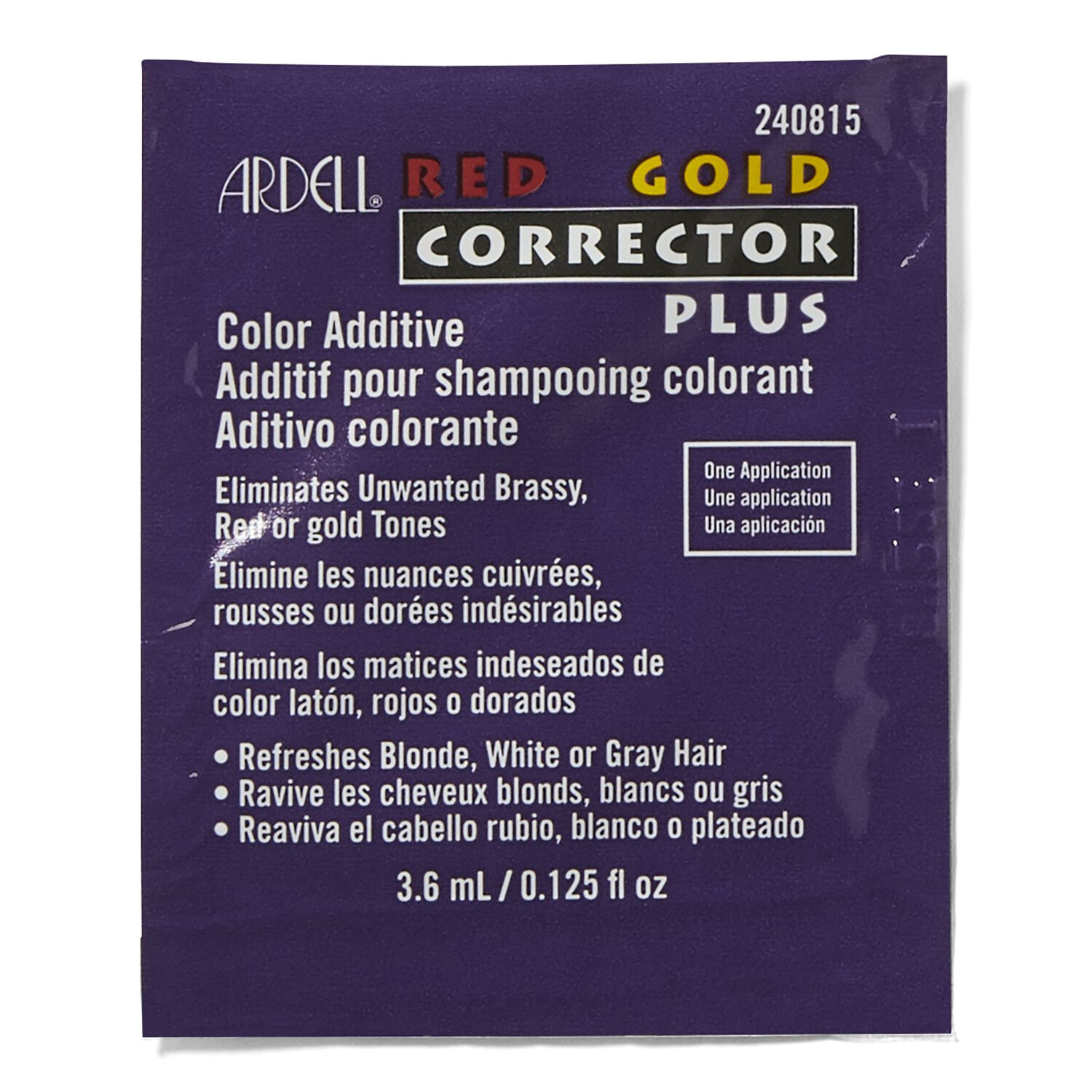 How To Use Red Gold Corrector Plus Ardell Red Gold Corrector Plus .125 oz | Color Correctors & Removers