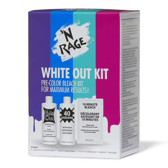 Bleach & Toner Kit by N Rage Lightener Sally Beauty