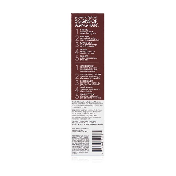 6AA Light Double Ash Brown Permanent Liqui-Creme Hair Color