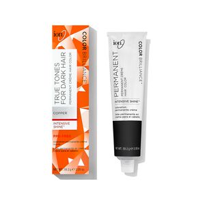 True Tones for Dark Hair Permanent Cr&egrave;me Hair Color Copper