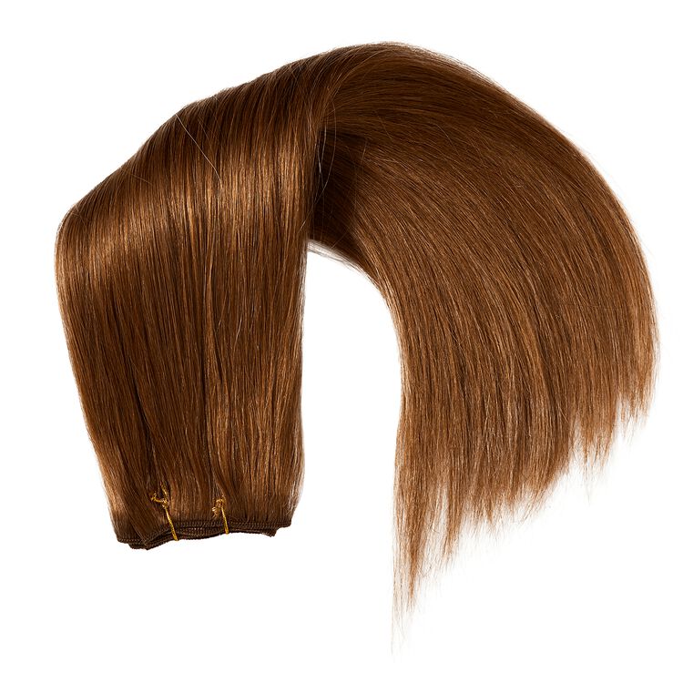 Silky Straight Chestnut Brown 18 Inch Human Hair Extension