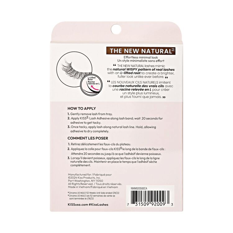 The New Natural Fake Eyelashes Multipack - Nude Blazer