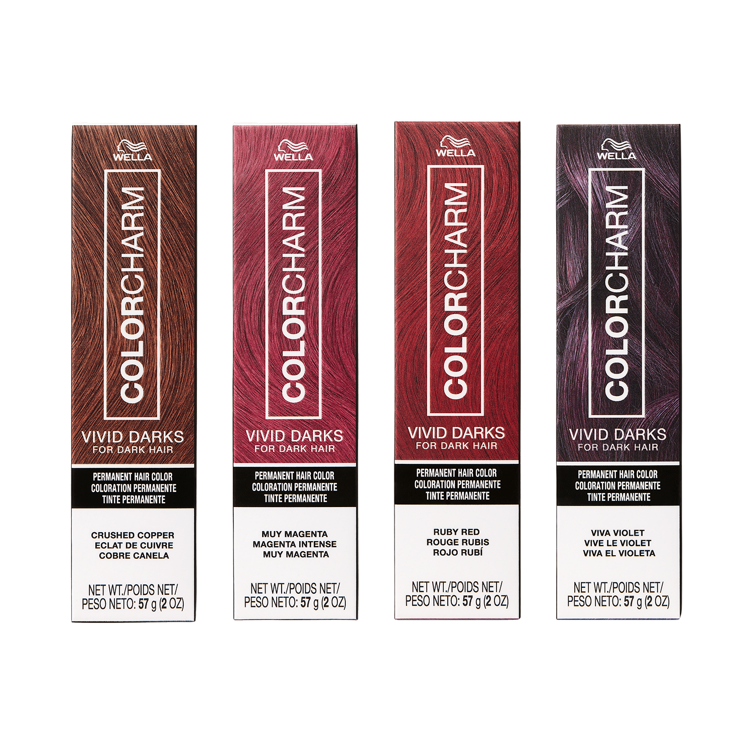 Wella Vivid Darks Permanent Cream Hair Color
