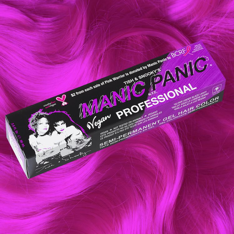 Pink Warrior Pro Semi Permanent Gel Hair Color