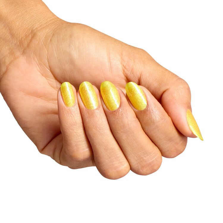 Paintin on Sunshine Nail Lacquer