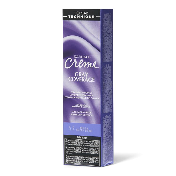 L'Oreal 3 Darkest Brown Natural Black Black Permanent Crème Hair Color by  Excellence | Permanent Hair Color | Sally Beauty