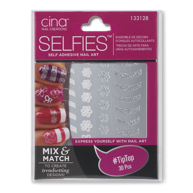 Cina Nail Creations Tiptop Self Adhesive Nail Art By Selfies