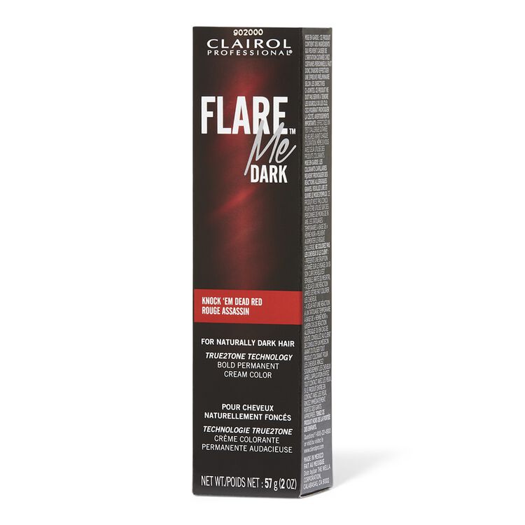 Knockem Dead Red 6rr Flare Me Dark Permanent Cream Color By