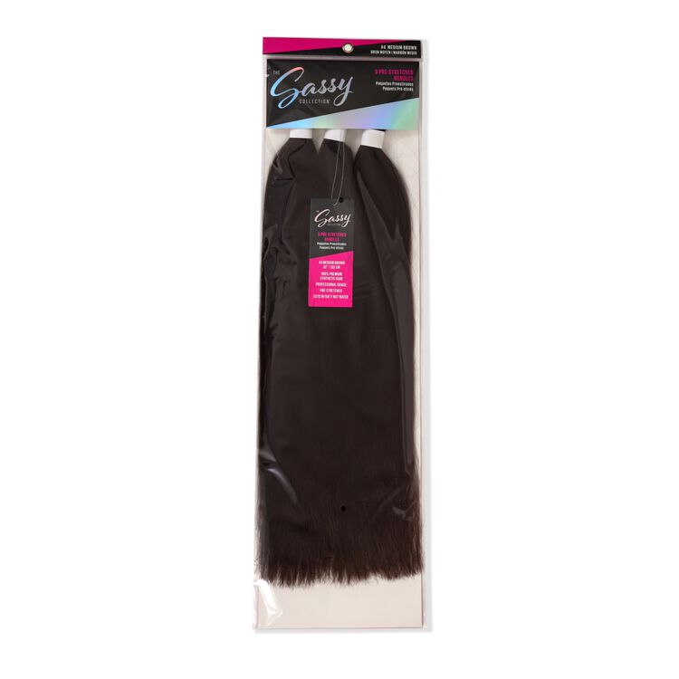 #4 Medium Brown 52" Braiding Hair