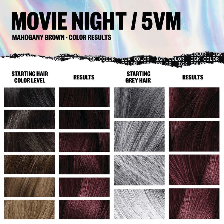 Movie Night Permanent Color Kit