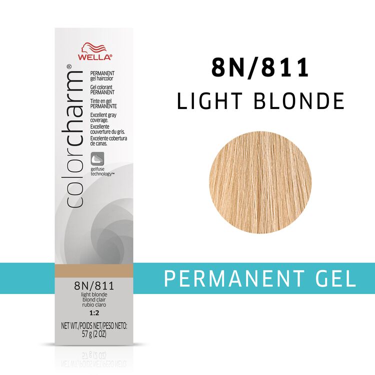 Light Blonde ColorCharm® Gel Permanent Hair Color