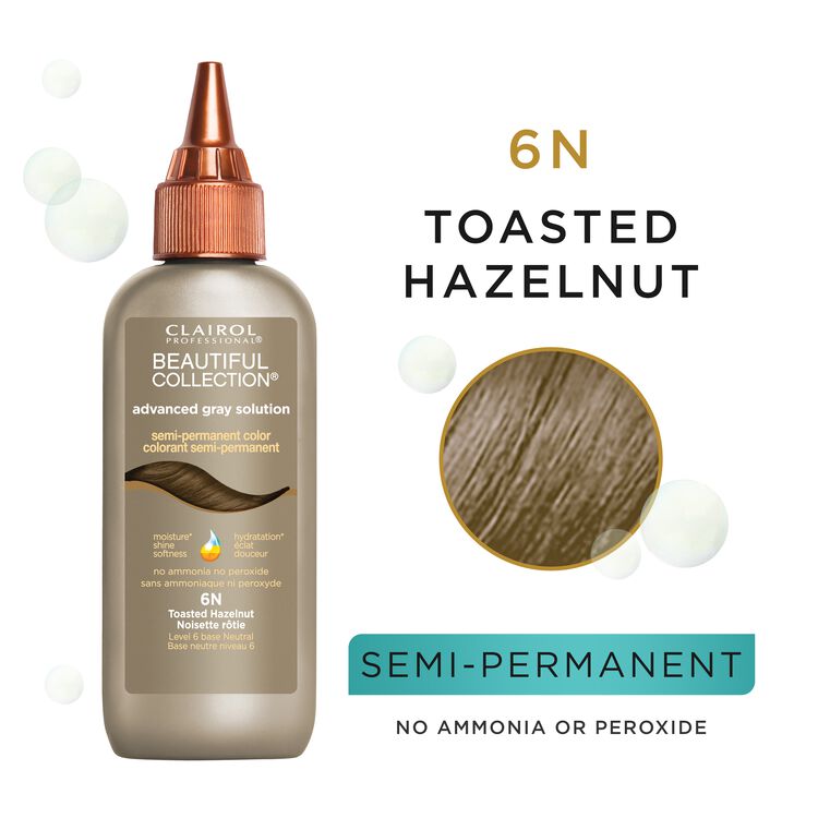 6N Toasted Hazelnut Semi Permanent Hair Color