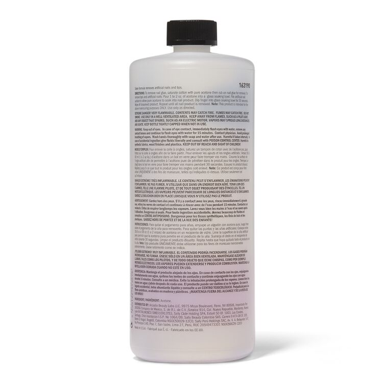Pure Acetone Manicurist Solvent 32 oz.