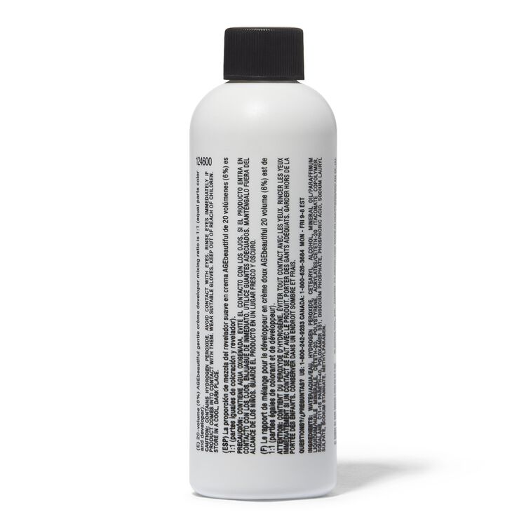 20 Volume Gentle Creme Developer 4 Oz