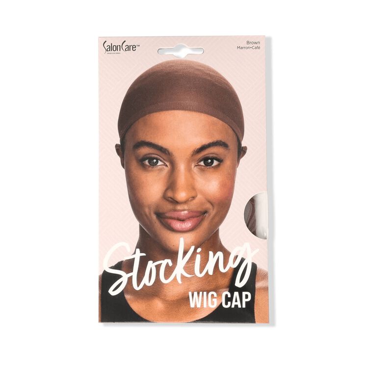 Brown Stocking Wig Cap