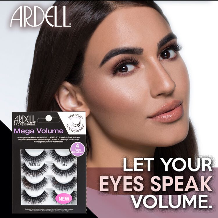 4 Pack Mega Volume 252 Lashes