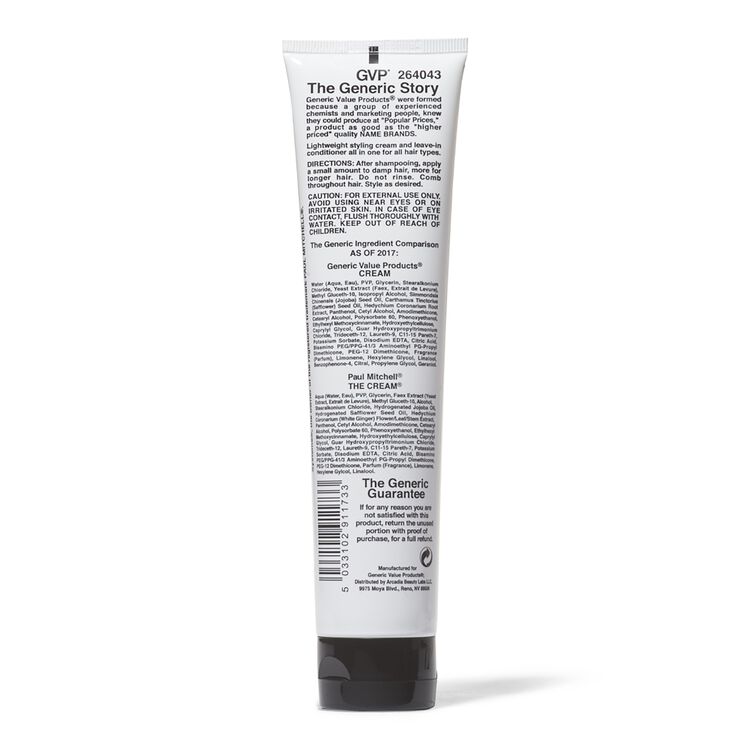 Cream Leave In Conditioner & Styler Compare to Paul Mitchell The Cream