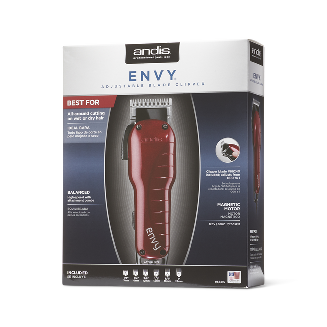 Envy Professional Clipper by Andis Hair Clippers & Trimmers Sally