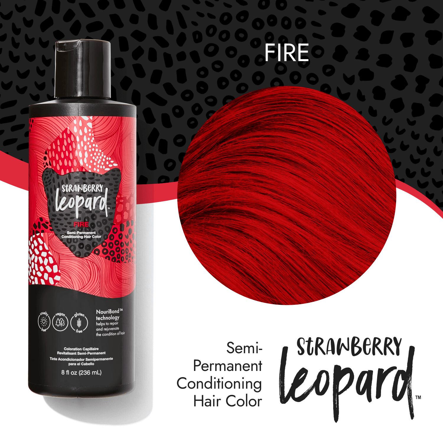 Strawberry Leopard Hair Color