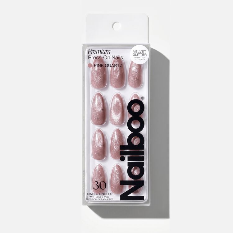 Pink Quartz Premium Press On Nails