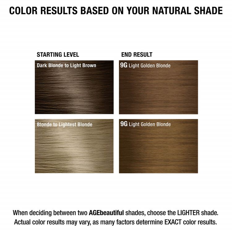 9G Light Golden Blonde Permanent Liqui-Creme Hair Color