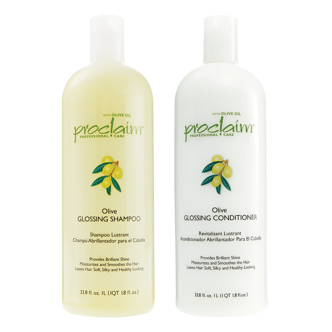 Proclaim Olive Glossing Shampoo & Conditioner Bundle