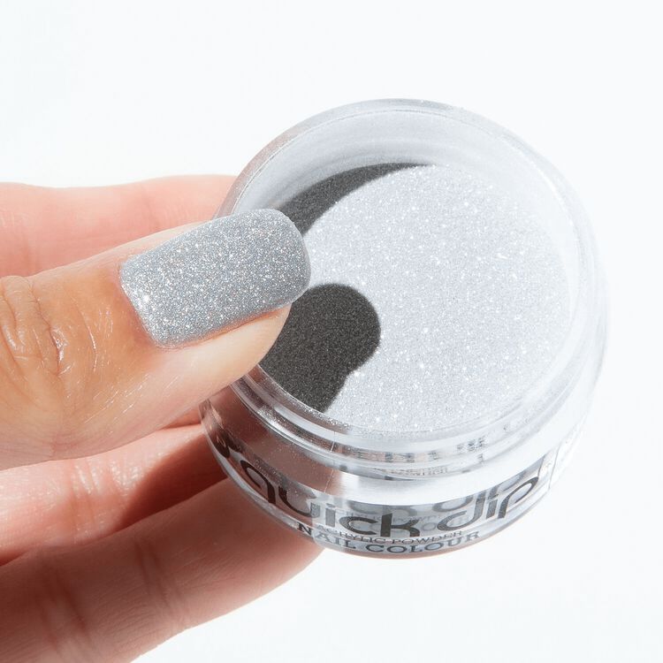 Quick Dip Powder Silver Sheen