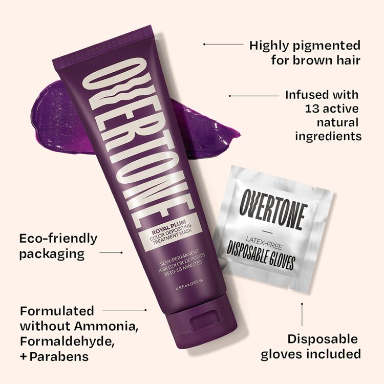 Color Depositing Treatment Mask Royal Plum