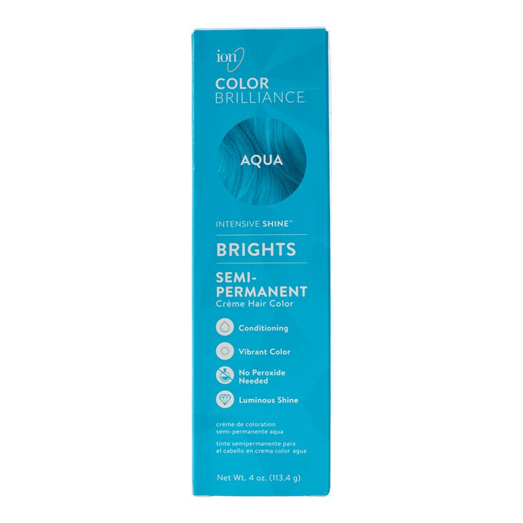 Semi-Permanent Brights Hair Color Aqua