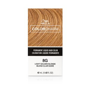 8G Light Golden Blonde Permanent Liquid Hair Color