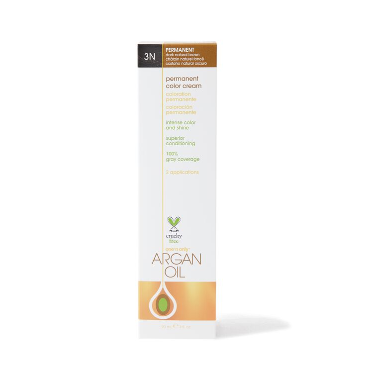 Argan Oil Permanent Color Cream 3N Dark Natural Brown