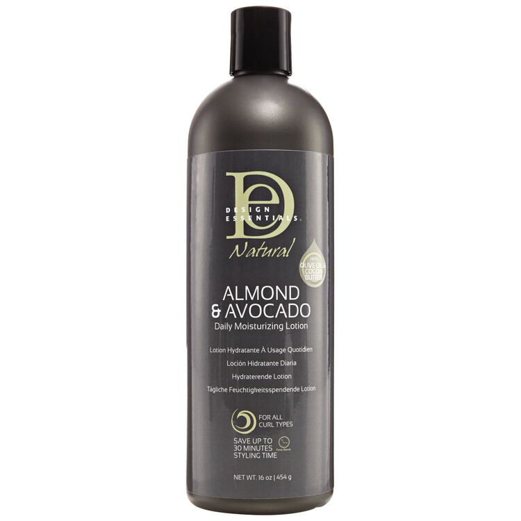 Design Essentials Almond Avocado Natural Daily Moisturizing Lotion Styling Products Textured Hair Sally Beauty