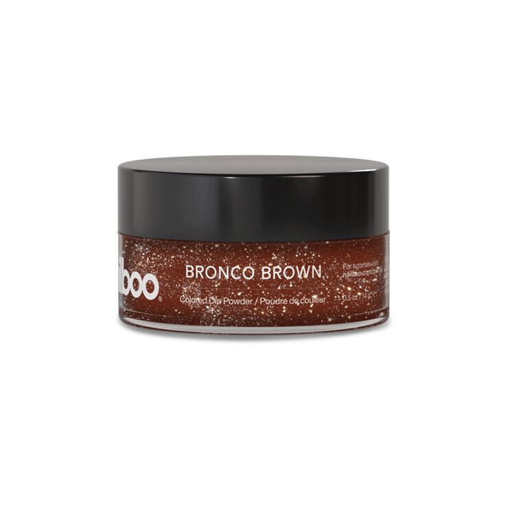 Colored Dip Powders Bronco Brown