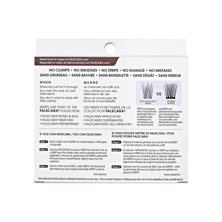 Falscara Clear Band Fake Eyelash Extension Wisps Multipack