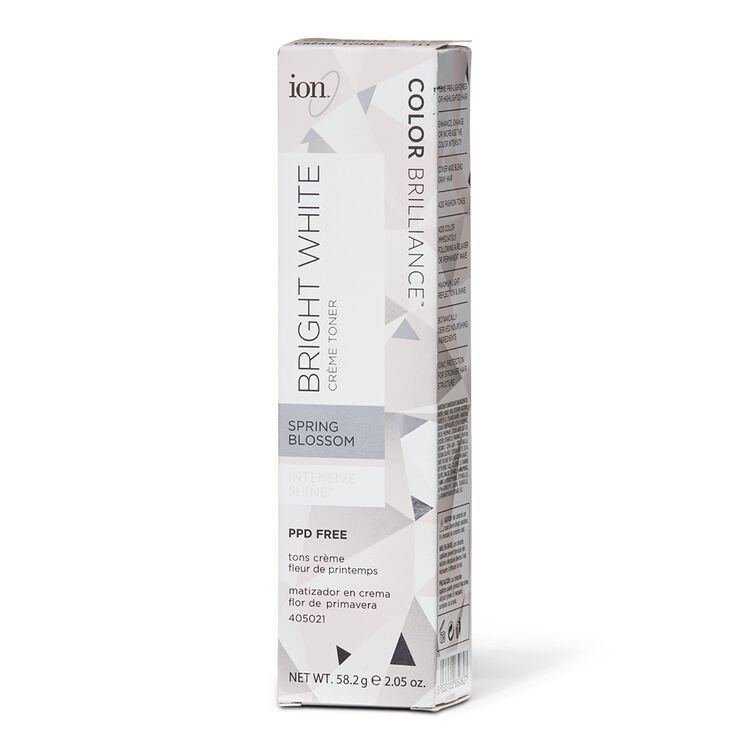 Bright White Creme Toner Spring Blossom